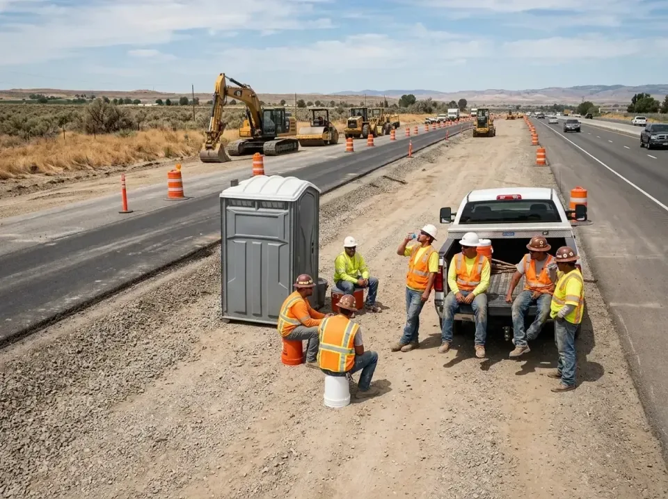 highway-road-construction-crew-007 — frequently asked questions, Porta Potty and Restroom Rentals in Milford, DE